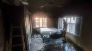 Artuklu'da alevlere erken müdahale Evde hasar var