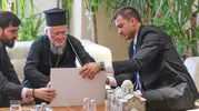 Patrik Bartholomeos Bodrum'da Aya Nikola Kilisesi için kritik görüşme