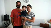 SMA hastası Teoman bebek tedavisini tamamlayıp evine döndü