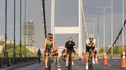 Boğaz’da triatlon heyecanı Kıtalararası yarış Beykoz’da tamamlandı