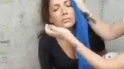 Küçükçekmece’de korkutan düşüş