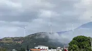 Erdek ormanlarında yükselen alevlere acil müdahale