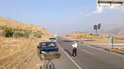 Hasankeyf yolunda kamyonet ile otomobil çarpıştı, 2 yaralı hastanede