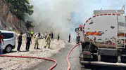 Alanya ormanlarında alevler yükseliyor