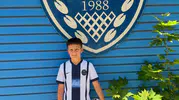 Ağrılı 10 yaşındaki Eymen dev kulübün kalesini koruyacak