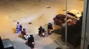 Eskişehir’de gece gürültüsü yapan motosikletli gruba mahalleli isyan etti