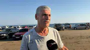 Doğu Akdeniz’in serinleme durağı Burnaz Plajı doldu taştı