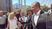 Özgür Özel Eskişehir yolcusu