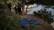 Datça sahillerinde karavan ve çadır kampına jandarma engeli