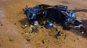 İnegöl yolunda feci kaza Motosikletli genç ağır yaralandı