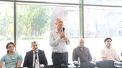 İnegöllü başarılı gençler Belediye Başkanı ile bir araya geldi