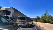 Milas'ta 5 araçlık zincirleme kaza Yaralı hastaneye kaldırıldı