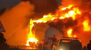 Köyceğiz'de seyir halindeki tanker alev aldı, yangın ormana sıçradı