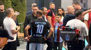 Trabzon’da tarihi gece Muhammed Salah şehre indi