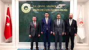 Gölbaşı'nın yeni projeleri için Ankara'da Bakan mesaisi