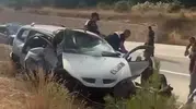 Bursa’da hastane yolunda feci kaza Genç çift hayatını kaybetti