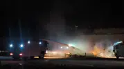 Antalya'da gece yarısı korkutan yangın Balıkçı Barınağı'nda 20'den fazla tekne küle döndü