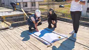 Bayburt'ta inşaatların güvenliği sahada denetleniyor