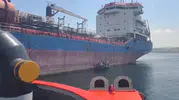 Yalova açıklarında arızalanan tanker tehlikeyi atlattı