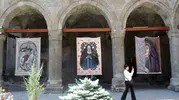 Erzurumlu sanatçıdan kilim üzerine Türk tarihi sergisi
