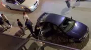 İzmit sokaklarında şiddet anları kameralara yansıdı