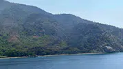 Marmaris yangınında tehlike azaldı ekipler soğutma yapıyor