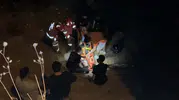 Fethiye’de gece yarısı duvardan düşen iki kişi hastanelik oldu