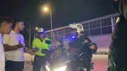 İnegöl trafiğinde ikizlerin alkol sınavı