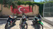 Balıkesir'de çalınan motosikletler jandarma takibiyle bulundu