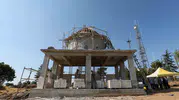 Gaziantep’in tarihi Dülük Baba Türbesi küllerinden yeniden doğuyor