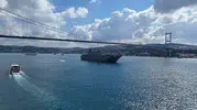İstanbul Boğazı'nda dev geçit: TCG Anadolu ve 14 gemi selam durdu