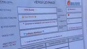 Limonata standına zabıta denetimi, minikler el yapımı vergi levhasıyla karşılık verdi