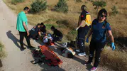 Tatil sevinci kâbusa döndü Otomobil takla attı, 3’ü çocuk 5 kişi yaralandı