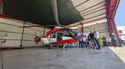 Diyarbakır'ın gökyüzündeki ambulansı 128 hayat için havalandı