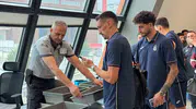 Muhammed Salah Trabzonspor kafilesiyle İstanbul yolcusu