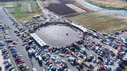 Sivaslı gençler drift pistinde buluştu
