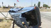 Çorum Sungurlu yolunda kavşak kazası