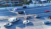 Motosikletli kaza trafiği felç etti: Kilometrelerce araç kuyruğu oluştu