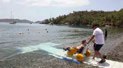 Muğla sahillerinde engelleri kaldıran 23 özel nokta hizmette