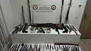 Samsun Canik’te silah operasyonu Bir kişinin evinde cephanelik çıktı