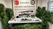 Beykoz’da bir eve düzenlenen baskında uyuşturucu ve cephanelik çıktı