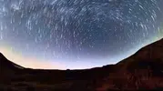 Niğde gece gökyüzünde yıldız yağmuru yaşandı