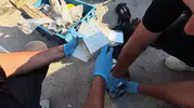 Milas yolunda uyuşturucu operasyonu