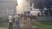 Zonguldak Çaycuma'da odunluk yangınını jandarma söndürdü