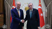 Erdoğan ve Kurtulmuş Külliye’de bir araya geldi
