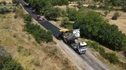 Kastamonu köylerinde ulaşım sorunu sıcak asfaltla çözülüyor