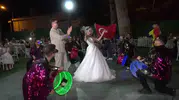 Romanya’da başlayan aşk, Amasya’da düğünle taçlandı