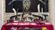 Gaziantep’te bir eve yapılan baskında silah ve uyuşturucu çıktı
