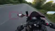 Feci kazada genç psikoloğun son anları kask kamerasında