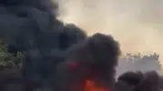 Hurdalıkta yangın Bursa semalarını duman kapladı